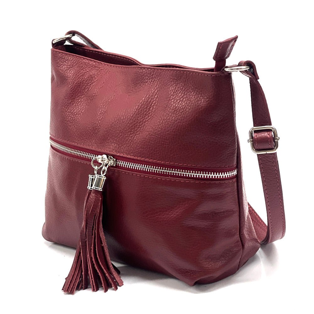 BE FREE Soft Leather Crossbody Bag - Premium Italian Calfskin - Leather Italiano