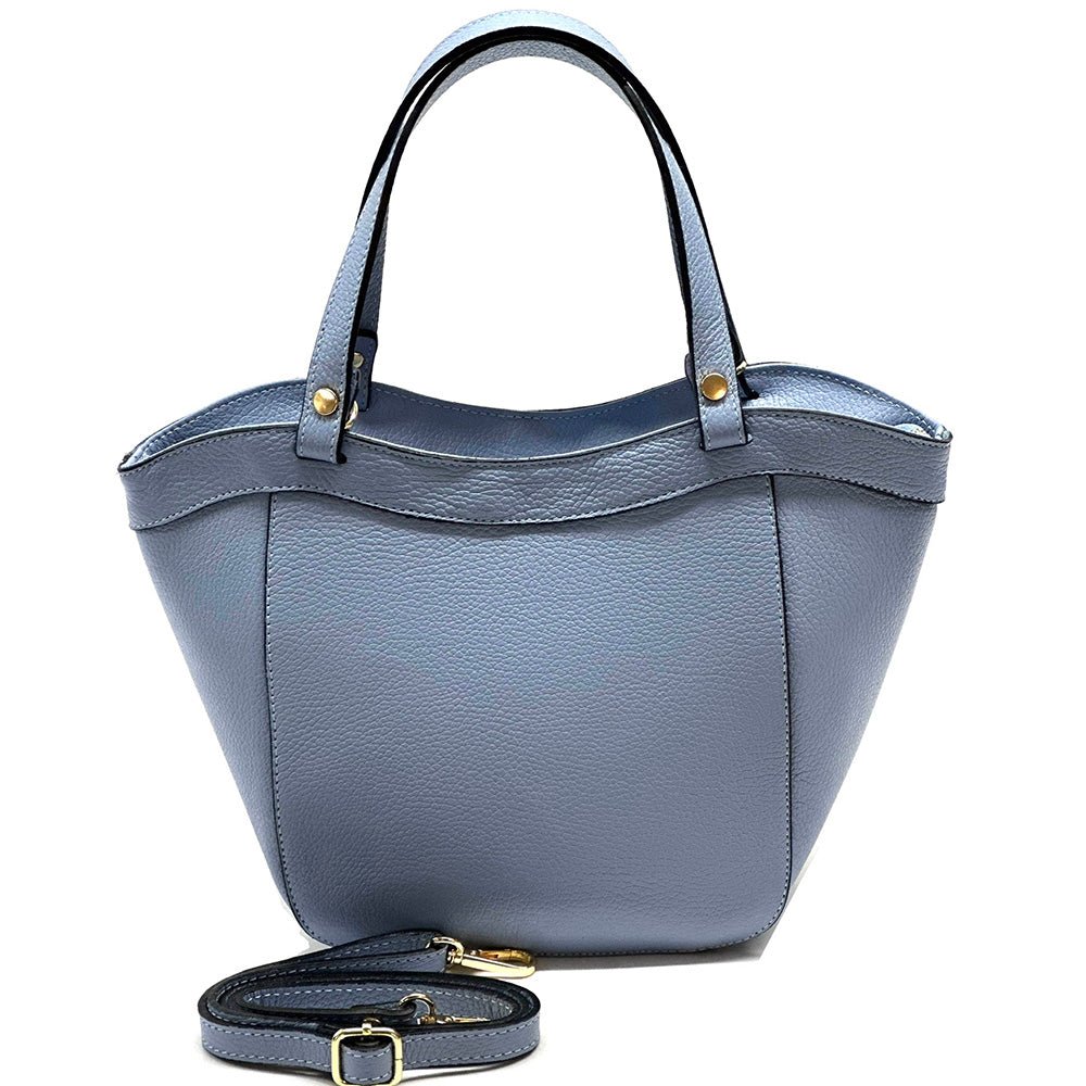 Bella Tote Italian Leather Handbag – Timeless Everyday Tote for Women - Leather Italiano