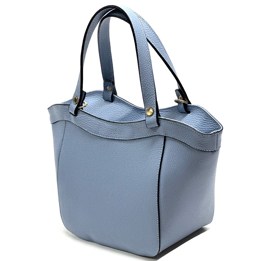 Bella Tote Italian Leather Handbag – Timeless Everyday Tote for Women - Leather Italiano