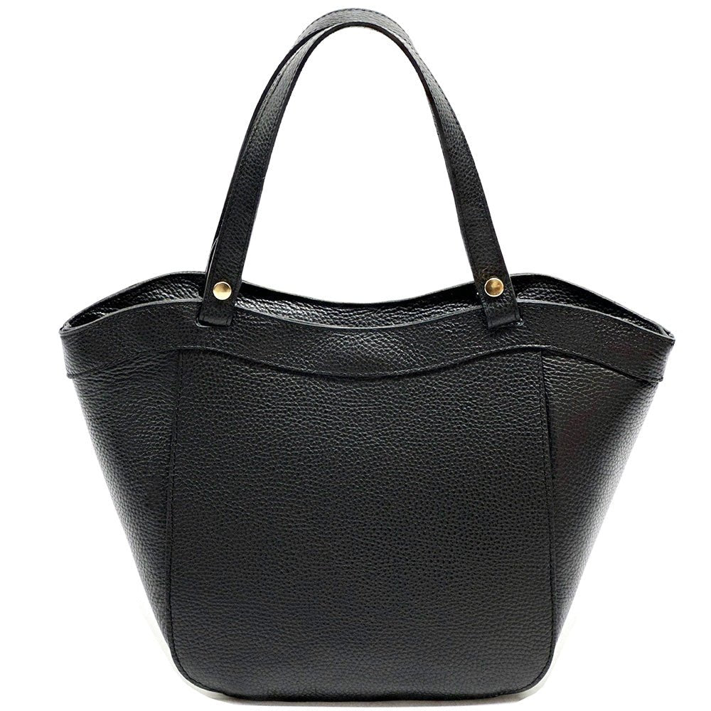 Bella Tote Italian Leather Handbag – Timeless Everyday Tote for Women - Leather Italiano