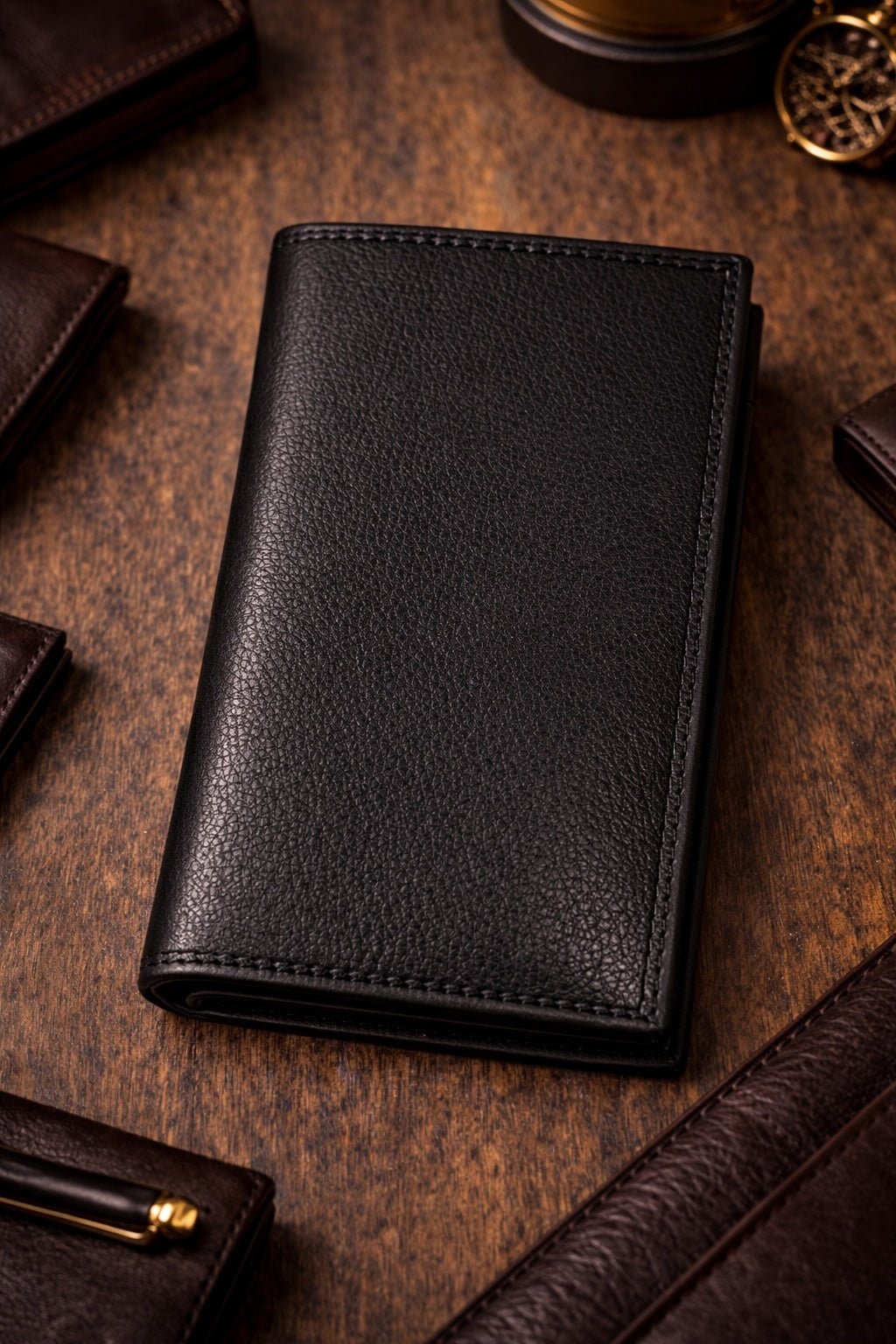 Bernardo V - Men's RFID Blocking Italian Leather Wallet - Leather Italiano