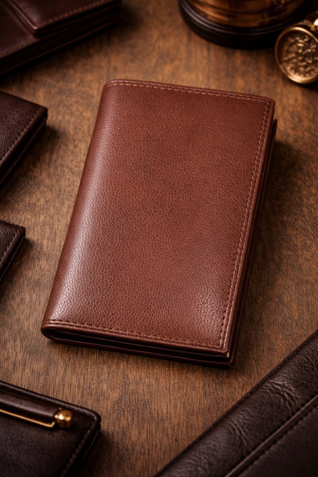 Bernardo V - Men's RFID Blocking Italian Leather Wallet - Leather Italiano
