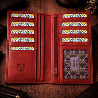 Bernardo V - Men's RFID Blocking Italian Leather Wallet - Leather Italiano