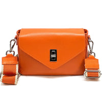 Bold Leather Crossbody Bag - Viva Italian Style - Leather Italiano
