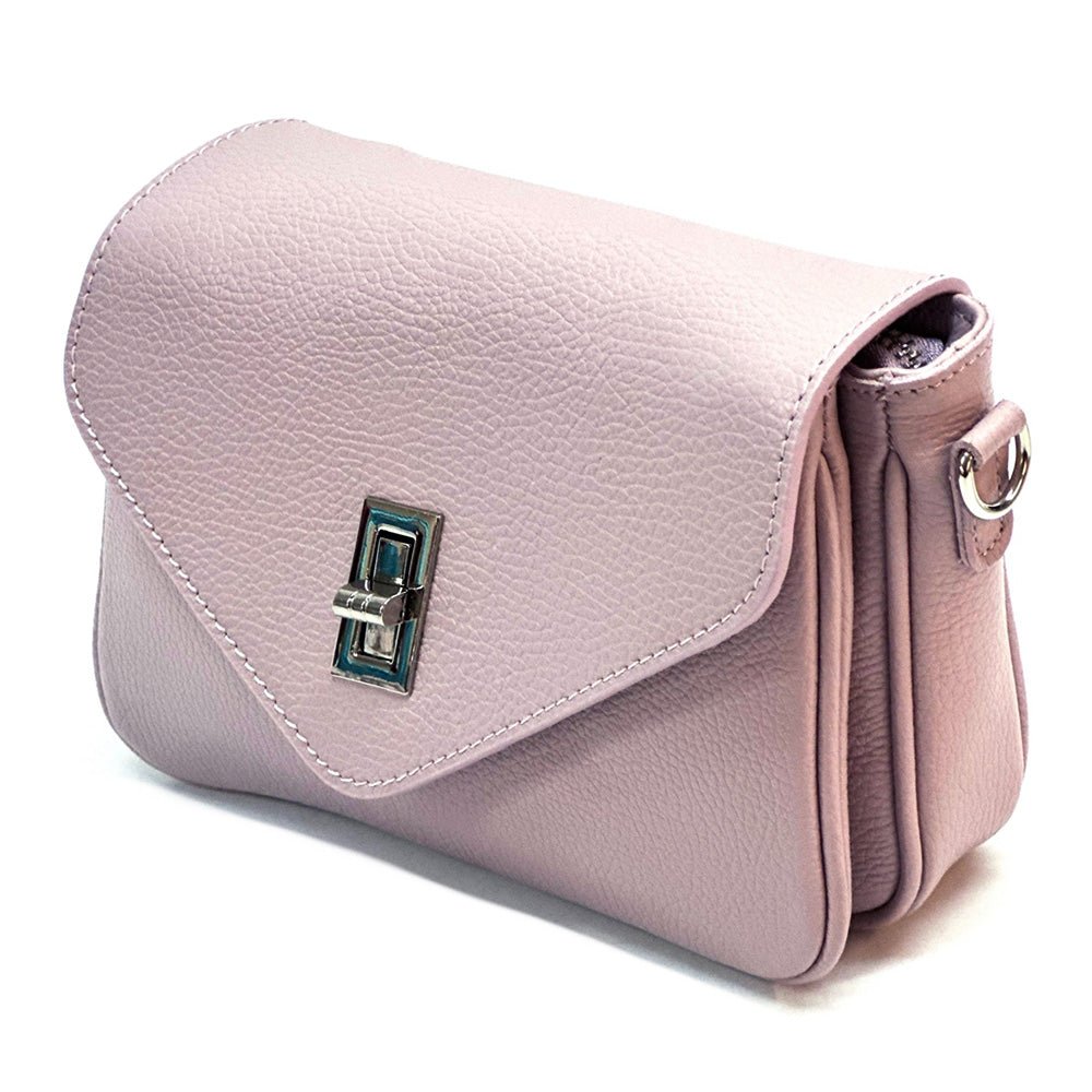 Bold Leather Crossbody Bag - Viva Italian Style - Leather Italiano