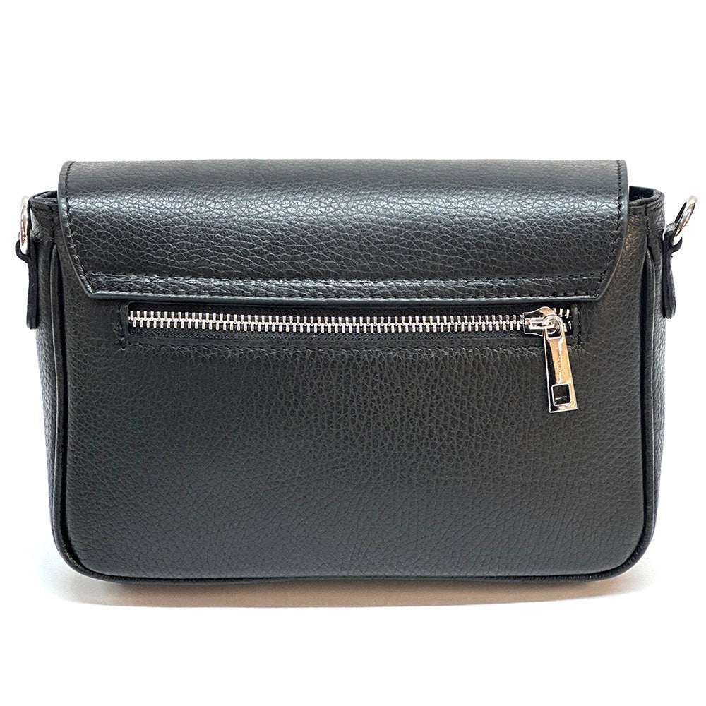 Bold Leather Crossbody Bag - Viva Italian Style - Leather Italiano