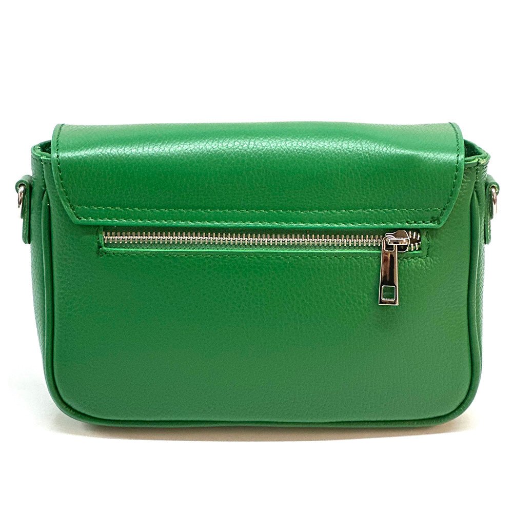 Bold Leather Crossbody Bag - Viva Italian Style - Leather Italiano