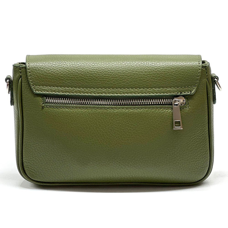 Bold Leather Crossbody Bag - Viva Italian Style - Leather Italiano