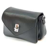 Bold Leather Crossbody Bag - Viva Italian Style - Leather Italiano