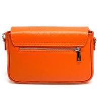 Bold Leather Crossbody Bag - Viva Italian Style - Leather Italiano