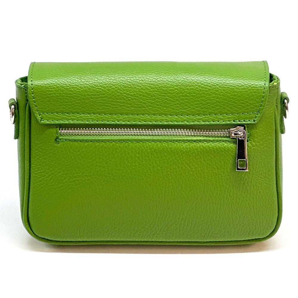 Bold Leather Crossbody Bag - Viva Italian Style - Leather Italiano