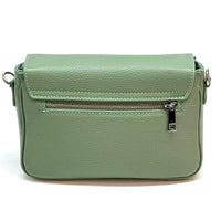 Bold Leather Crossbody Bag - Viva Italian Style - Leather Italiano