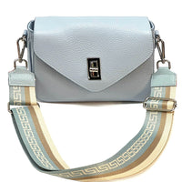 Bold Leather Crossbody Bag - Viva Italian Style - Leather Italiano