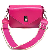 Bold Leather Crossbody Bag - Viva Italian Style - Leather Italiano