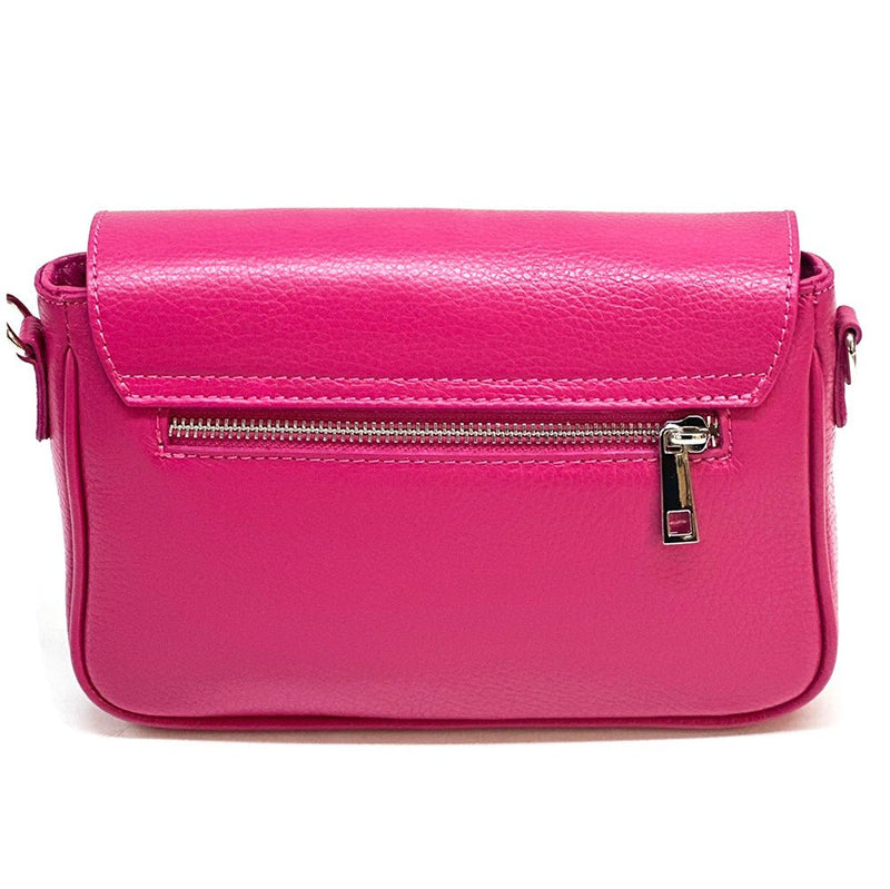 Bold Leather Crossbody Bag - Viva Italian Style - Leather Italiano