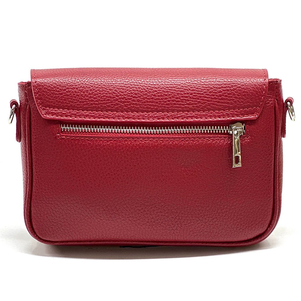 Bold Leather Crossbody Bag - Viva Italian Style - Leather Italiano