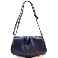 Calfskin Leather Crossbody Bag Elegant | Maria - Leather Italiano - Leather Italiano