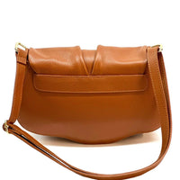 Calfskin Leather Crossbody Bag Elegant | Maria - Leather Italiano - Leather Italiano