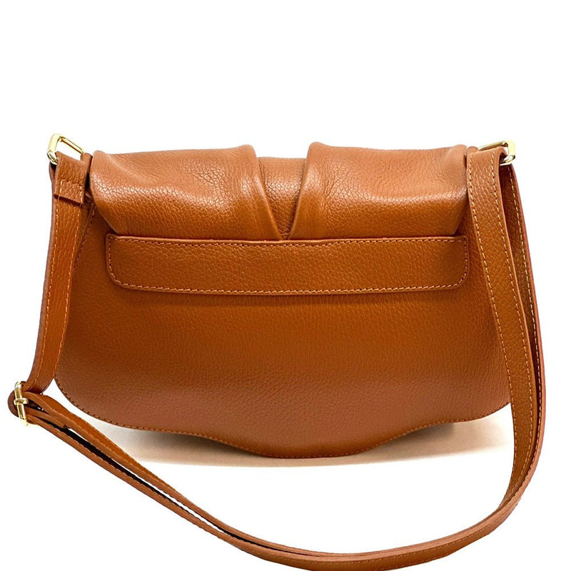 Calfskin Leather Crossbody Bag Elegant | Maria - Leather Italiano - Leather Italiano