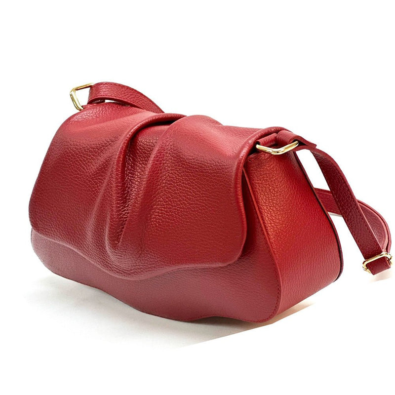 Calfskin Leather Crossbody Bag Elegant | Maria - Leather Italiano - Leather Italiano