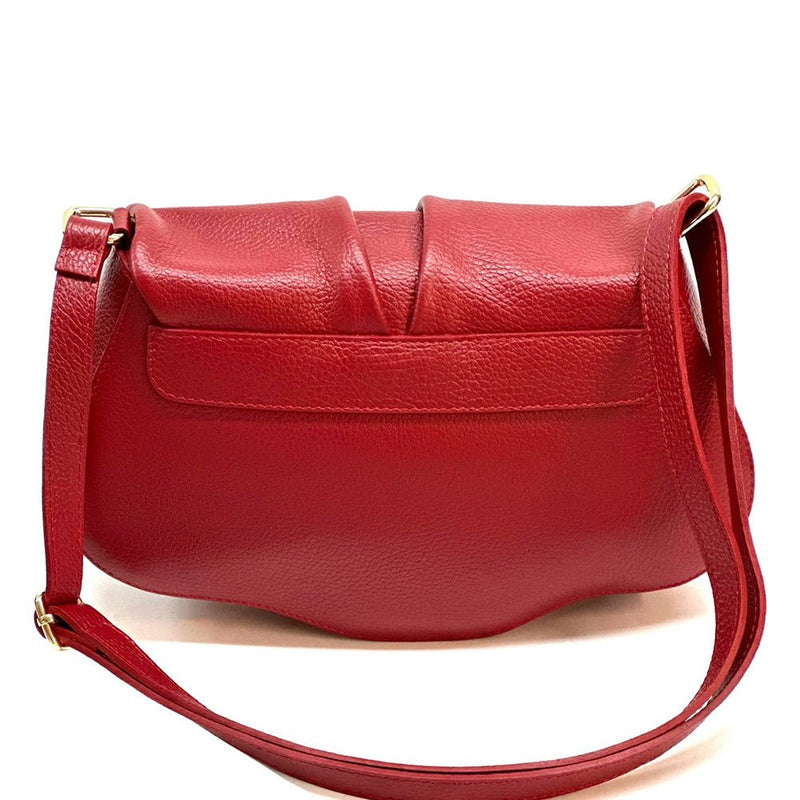 Calfskin Leather Crossbody Bag Elegant | Maria - Leather Italiano - Leather Italiano