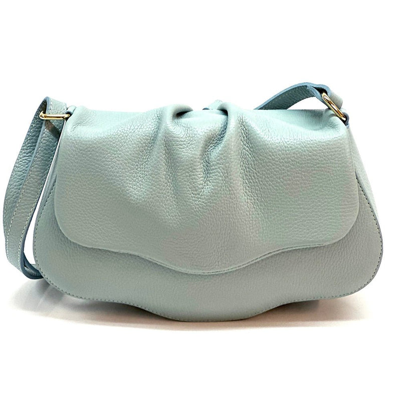 Calfskin Leather Crossbody Bag Elegant | Maria - Leather Italiano - Leather Italiano