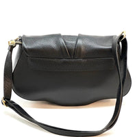 Calfskin Leather Crossbody Bag Elegant | Maria - Leather Italiano - Leather Italiano