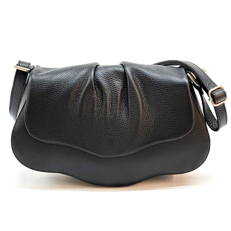 Calfskin Leather Crossbody Bag Elegant | Maria - Leather Italiano - Leather Italiano