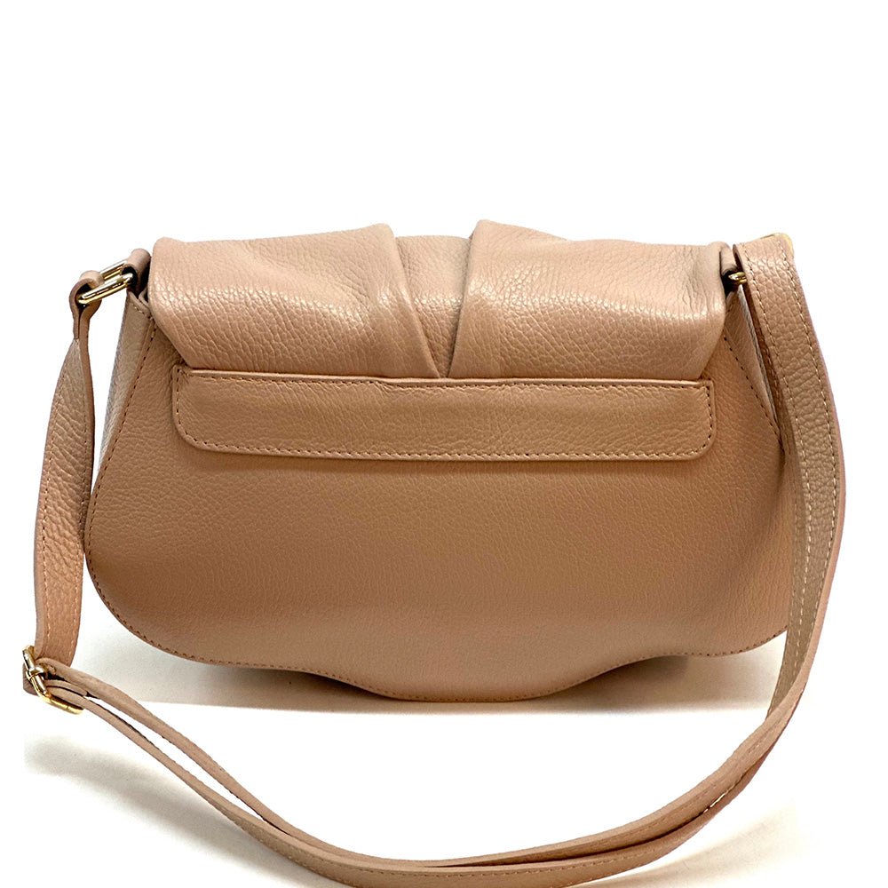 Calfskin Leather Crossbody Bag Elegant | Maria - Leather Italiano - Leather Italiano