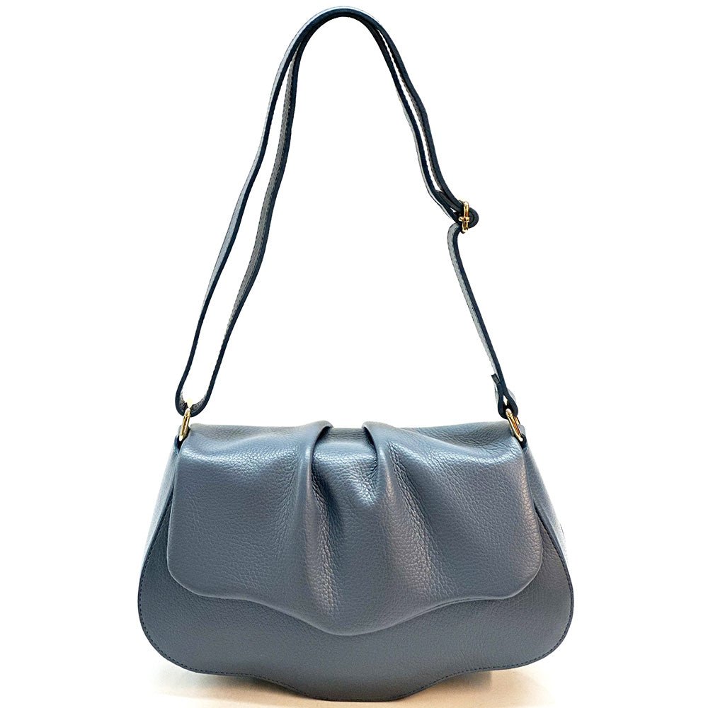 Calfskin Leather Crossbody Bag Elegant | Maria - Leather Italiano - Leather Italiano