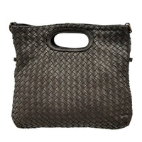 Calista Convertible Woven Italian Leather Bag - Leather Italiano
