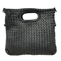 Calista Convertible Woven Italian Leather Bag - Leather Italiano