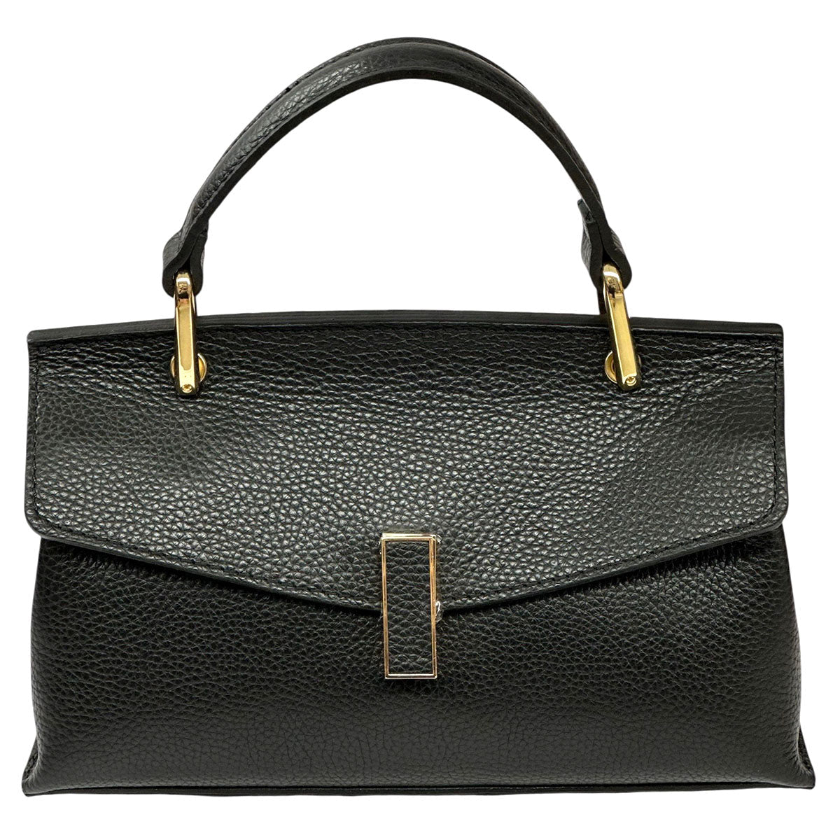 Casimira Italian Leather Envelope Top Handle Bag - Leather Italiano