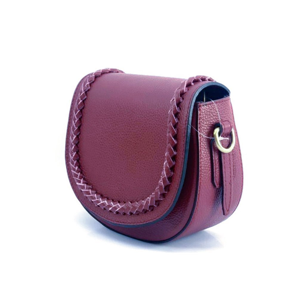 Cecilia Leather Crossbody Bag – Leather Italiano