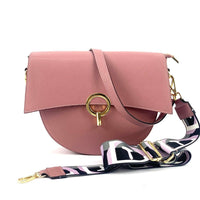 Charlotte Leather Crossbody Bag: Italian Leather - Leather Italiano