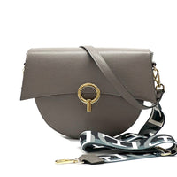 Charlotte Leather Crossbody Bag: Italian Leather - Leather Italiano