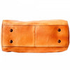 Bottom view of Remini classic vintage leather bag