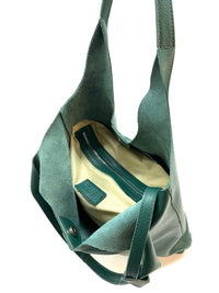 Claudia Italian Leather Shoulder Bag – Spacious & Handcrafted Elegance - Leather Italiano