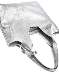 Claudia Italian Leather Shoulder Bag – Spacious & Handcrafted Elegance - Leather Italiano