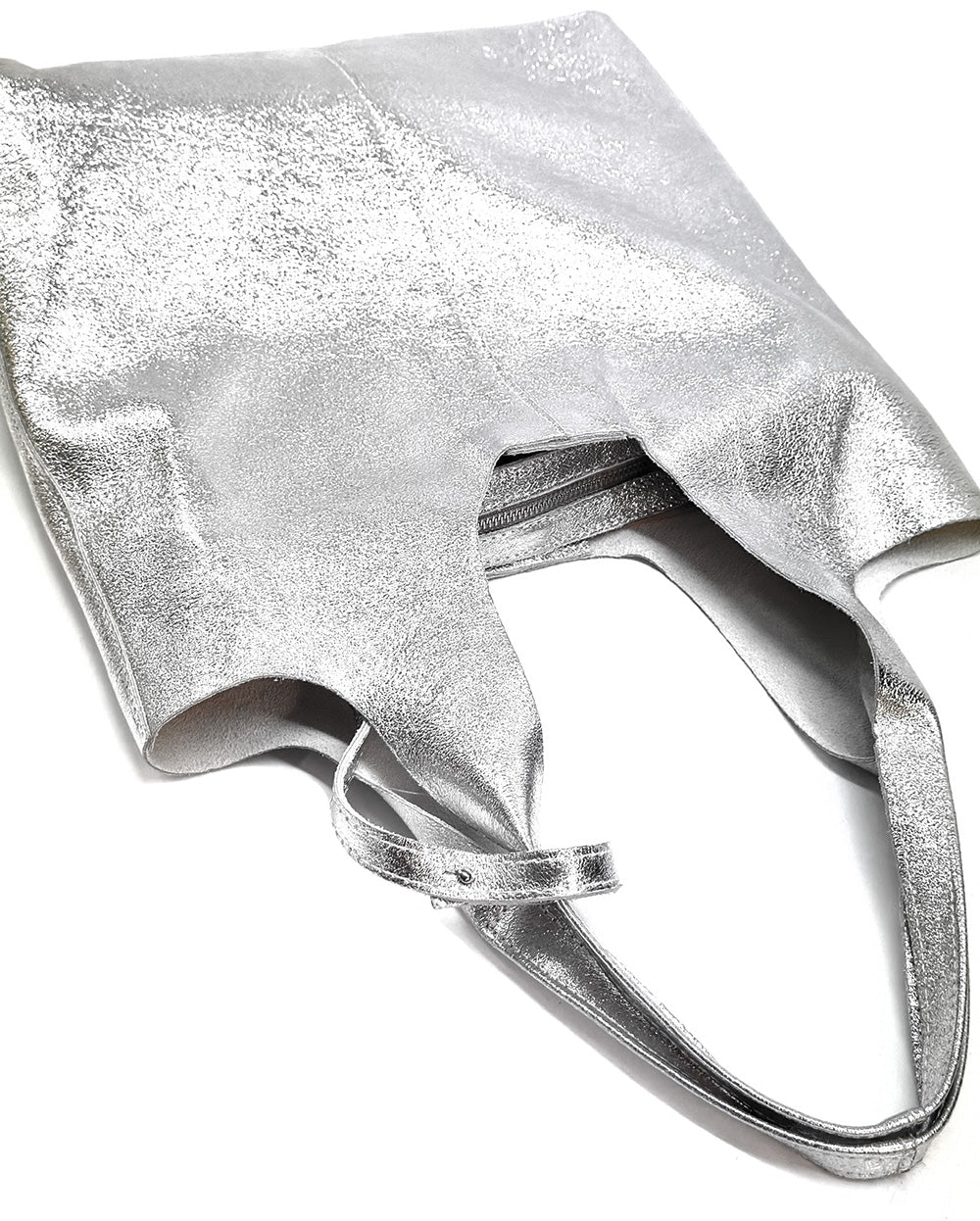 Claudia Italian Leather Shoulder Bag – Spacious & Handcrafted Elegance - Leather Italiano