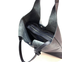 Claudia Italian Leather Shoulder Bag – Spacious & Handcrafted Elegance - Leather Italiano