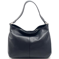 Concetta Convertible Leather Hobo: Tan Italian Calfskin - Leather Italiano