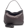 Concetta Convertible Leather Hobo: Tan Italian Calfskin - Leather Italiano