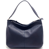 Concetta Convertible Leather Hobo: Tan Italian Calfskin - Leather Italiano