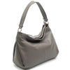 Concetta Convertible Leather Hobo: Tan Italian Calfskin - Leather Italiano