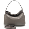 Concetta Convertible Leather Hobo: Tan Italian Calfskin - Leather Italiano