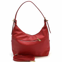 Dafne Women’s Italian Leather Shoulder Bag – Convertible Crossbody (Handmade in Florence) - Leather Italiano