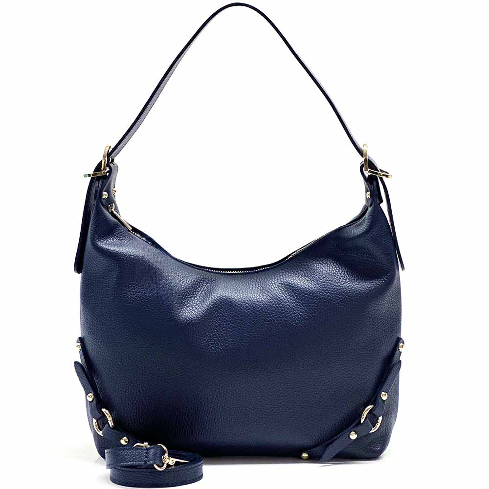 Dafne Women’s Italian Leather Shoulder Bag – Convertible Crossbody (Handmade in Florence) - Leather Italiano