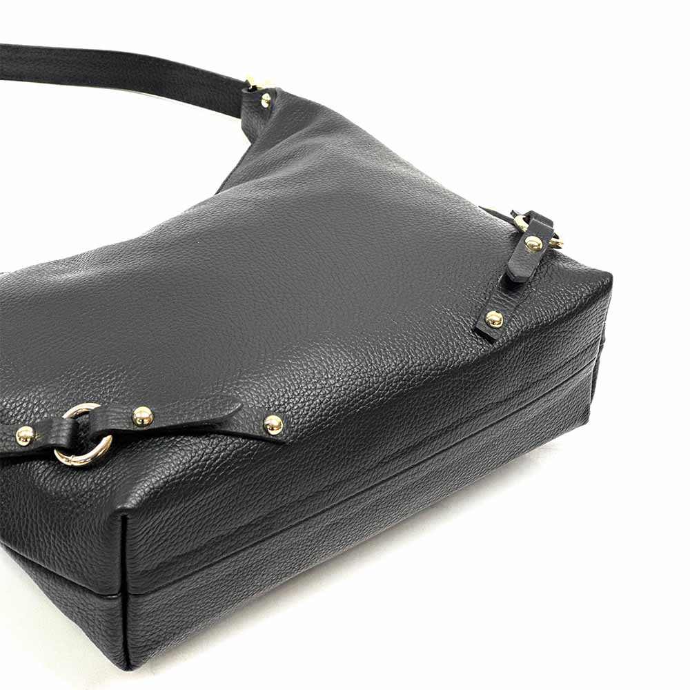 Dafne Women’s Italian Leather Shoulder Bag – Convertible Crossbody (Handmade in Florence) - Leather Italiano