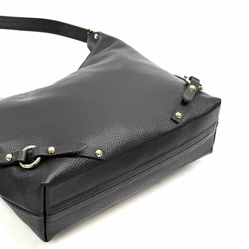 Dafne Women’s Italian Leather Shoulder Bag – Convertible Crossbody (Handmade in Florence) - Leather Italiano